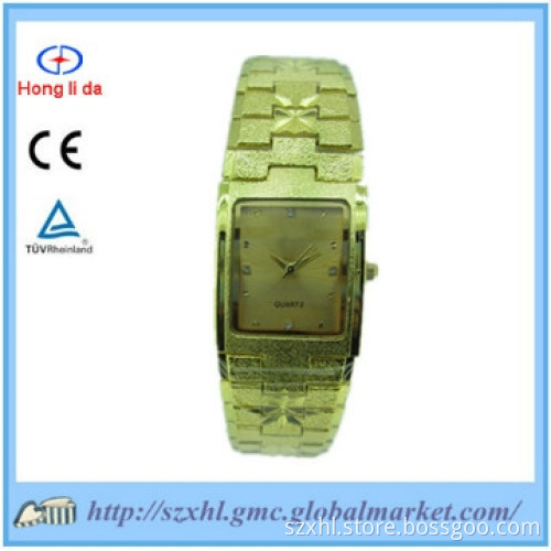 quartz stainless steel watch water resistant quartz watch